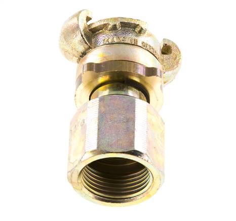 Cast Iron DN 17 DIN 3238 Twist Claw Coupling G 1'' Female