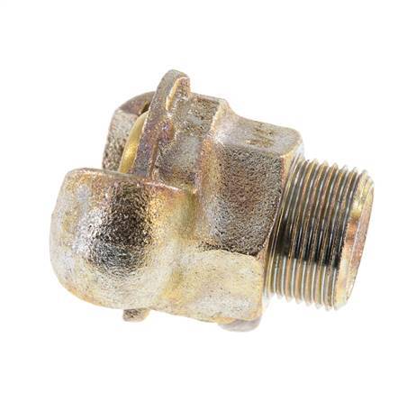 Cast Iron DN 17 DIN 3489 Twist Claw Coupling G 3/4'' Male