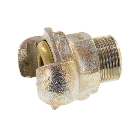 Cast Iron DN 17 DIN 3489 Twist Claw Coupling G 3/4'' Male