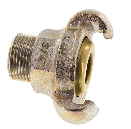 Cast Iron DN 17 DIN 3489 Twist Claw Coupling G 3/4'' Male