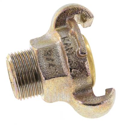 Cast Iron DN 17 DIN 3489 Twist Claw Coupling G 3/4'' Male