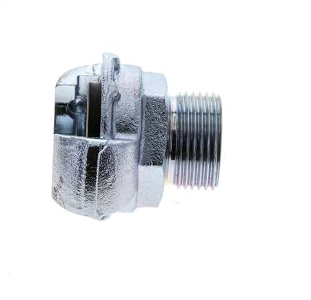Cast Iron DN 17 DIN 3489 Twist Claw Coupling G 3/4'' Male