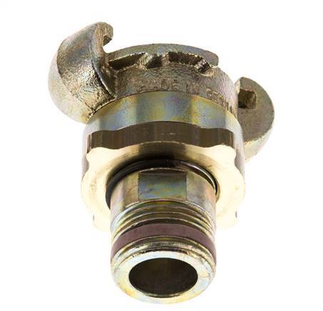 Cast Iron DN 17 DIN 3238 Twist Claw Coupling G 3/4'' Male