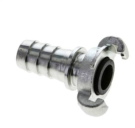 Cast Iron DN 18.5 DIN 3489 Twist Claw Coupling 25 mm (1'') Hose Barb Collar