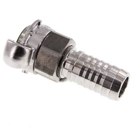 Stainless Steel DN 18 DIN 3238 Twist Claw Coupling 25 mm (1'') Hose Barb