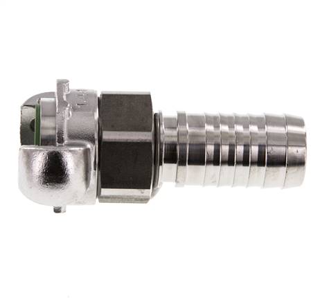Stainless Steel DN 18 DIN 3238 Twist Claw Coupling 25 mm (1'') Hose Barb