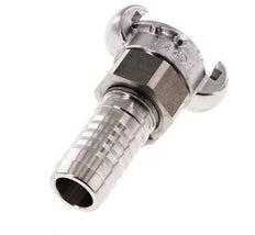 Stainless Steel DN 18 DIN 3238 Twist Claw Coupling 25 mm (1'') Hose Barb