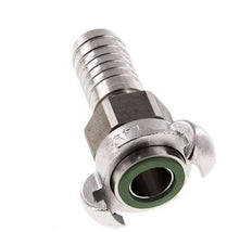 Stainless Steel DN 18 DIN 3238 Twist Claw Coupling 25 mm (1'') Hose Barb