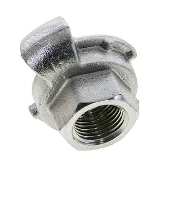 Cast Iron DN 19 DIN 3489 Twist Claw Coupling Rp 1/2'' Female