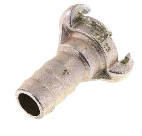 Cast Iron DN 19 DIN 3489 Twist Claw Coupling 25 mm (1'') Hose Barb