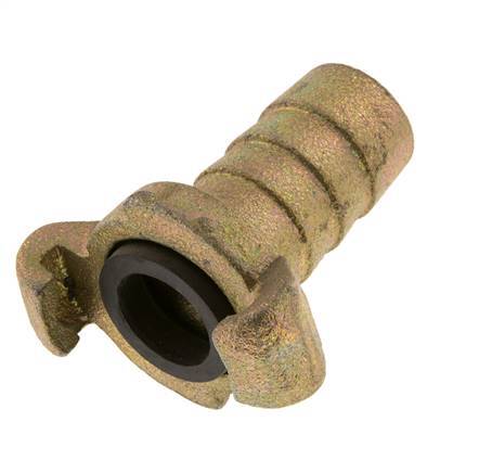 Cast Iron DN 19 DIN 3489 Twist Claw Coupling 25 mm (1'') Hose Barb