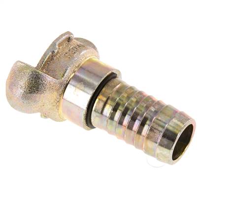 Cast Iron DN 19 DIN 3489 Twist Claw Coupling 25 mm (1'') Hose Barb Rotary