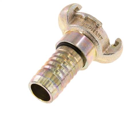 Cast Iron DN 19 DIN 3489 Twist Claw Coupling 25 mm (1'') Hose Barb Rotary