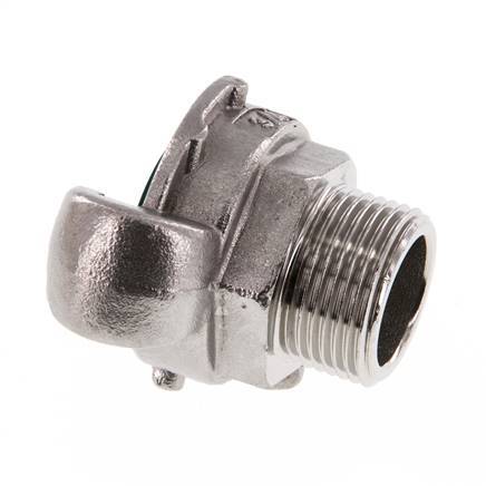 Stainless Steel DN 19 DIN 3489 Twist Claw Coupling G 3/4'' Male