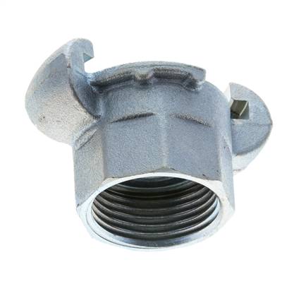 Cast Iron DN 20 DIN 3489 Twist Claw Coupling Rp 1'' Female