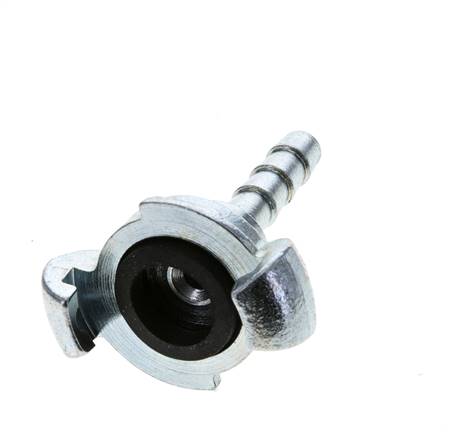 Cast Iron DN 5.5 DIN 3489 Twist Claw Coupling 10 mm Hose Barb Collar