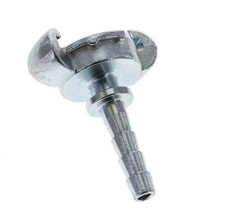Cast Iron DN 5.5 DIN 3489 Twist Claw Coupling 10 mm Hose Barb Collar