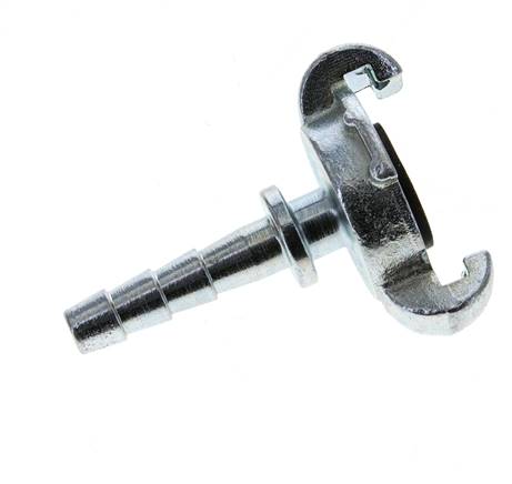 Cast Iron DN 5.5 DIN 3489 Twist Claw Coupling 10 mm Hose Barb Collar