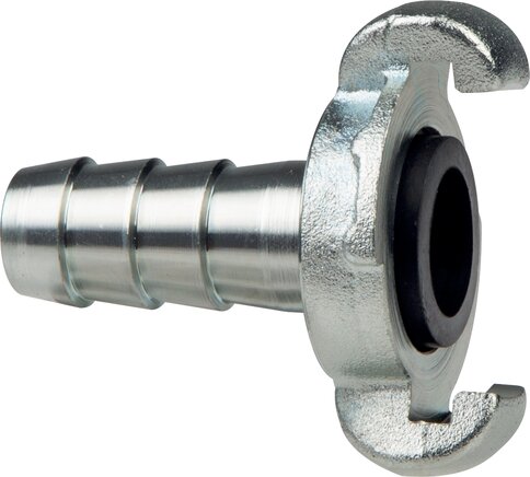 Cast Iron DN 6.5 DIN 3489 Twist Claw Coupling 10 mm Hose Barb