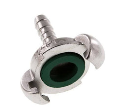 Stainless Steel DN 6.5 DIN 3489 Twist Claw Coupling 10 mm Hose Barb