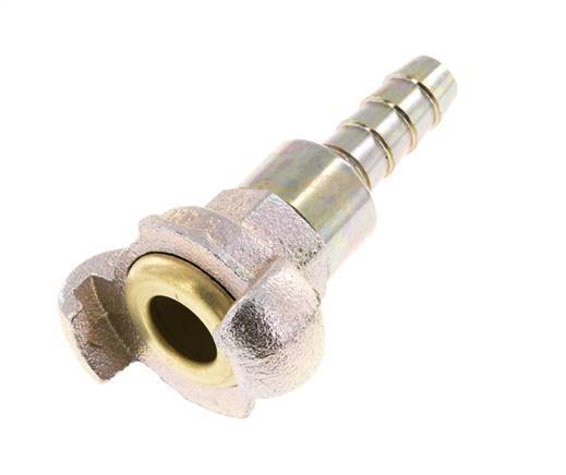 Cast Iron DN 8.5 DIN 3489 Twist Claw Coupling 13 mm (1/2'') Hose Barb