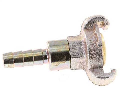 Cast Iron DN 8.5 DIN 3489 Twist Claw Coupling 13 mm (1/2'') Hose Barb