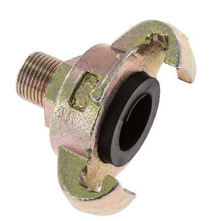 Cast Iron DN 8.5 DIN 3489 Twist Claw Coupling G 3/8'' Male