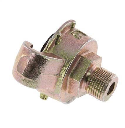 Cast Iron DN 8.5 DIN 3489 Twist Claw Coupling G 3/8'' Male