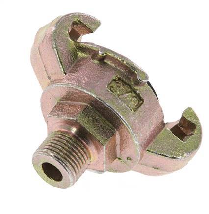 Cast Iron DN 8.5 DIN 3489 Twist Claw Coupling G 3/8'' Male