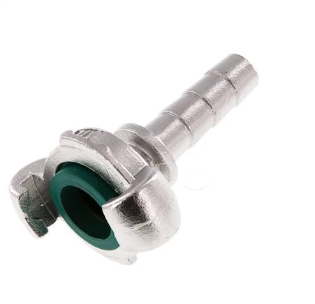 Stainless Steel DN 9 DIN 3489 Twist Claw Coupling 13 mm (1/2'') Hose Barb