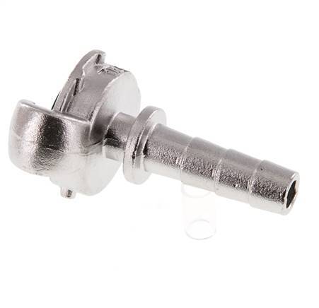 Stainless Steel DN 9 DIN 3489 Twist Claw Coupling 13 mm (1/2'') Hose Barb