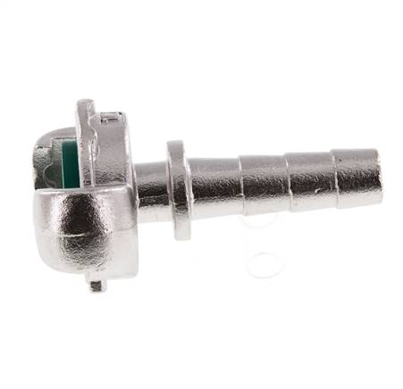 Stainless Steel DN 9 DIN 3489 Twist Claw Coupling 13 mm (1/2'') Hose Barb
