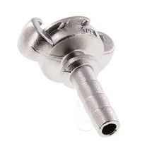 Stainless Steel DN 9 DIN 3489 Twist Claw Coupling 13 mm (1/2'') Hose Barb