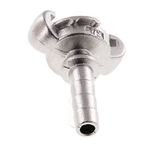 Stainless Steel DN 9 DIN 3489 Twist Claw Coupling 13 mm (1/2'') Hose Barb