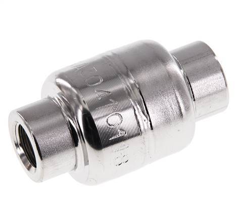 G1/4'' Stainless Steel 304 Check Valve FKM (Light Spring) 0.03-16bar - CLIS3E