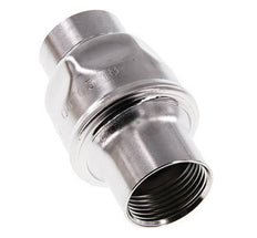 G1'' Stainless Steel 304 Check Valve FKM (Light Spring) 0.03-16bar - CLIS3E