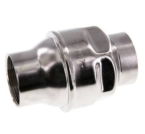 G1-1/2'' Stainless Steel 304 Check Valve FKM (Light Spring) 0.03-16bar - CLIS3E