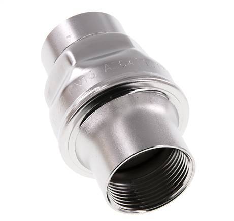 G1-1/4'' Stainless Steel 304 Check Valve FKM (Light Spring) 0.03-16bar - CLIS3E