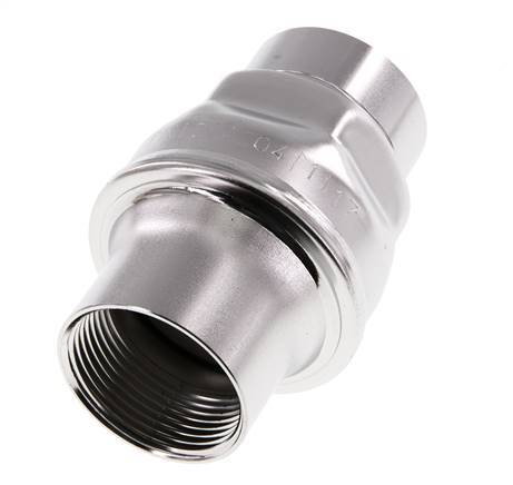 G1 1/4'' Stainless Steel 304 Check Valve FKM 0.03-16bar (0.44-232psi) - Reinforced pin [6 Pieces]
