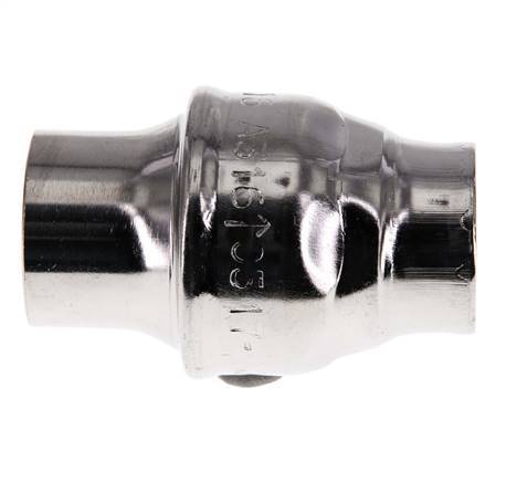 3/4'' NPT Stainless Steel 316 Check Valve FKM 0.03-16bar (0.44-232psi) - NSF ANSI 61