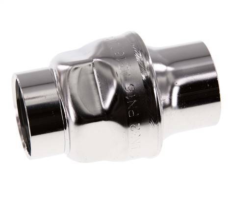 G1 1/4'' Stainless Steel 316 Check Valve PTFE 0.03-16bar (0.44-232psi)