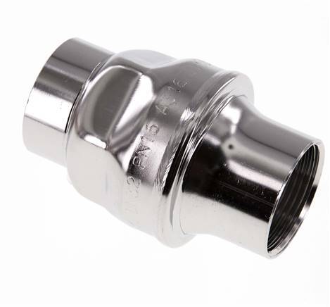 G1 1/4'' Stainless Steel 316 Check Valve FKM 0.03-16bar (0.44-232psi) - Heavy duty [6 Pieces]