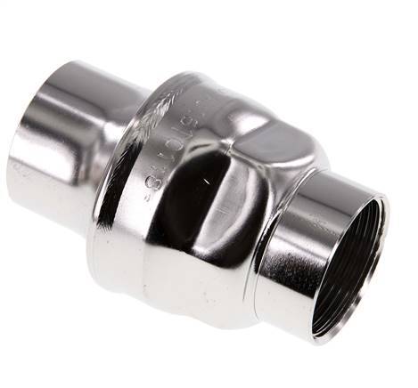 G1 1/4'' Stainless Steel 316 Check Valve FKM 0.03-16bar (0.44-232psi) - NSF ANSI 61 - Reinforced pin [6 Pieces]