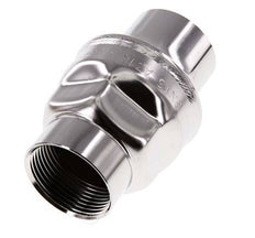 G1 1/4'' Stainless Steel 316 Check Valve FKM 0.03-16bar (0.44-232psi) - NSF ANSI 61 - Reinforced pin [6 Pieces]