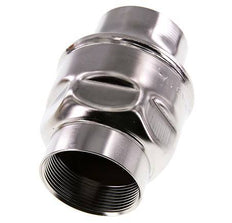 2'' NPT Stainless Steel 316 Check Valve FKM 0.03-16bar (0.44-232psi) - NSF ANSI 61