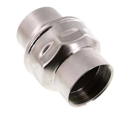 G2 1/2'' Stainless Steel 316 Check Valve FEP 0.03-16bar (0.44-232psi)