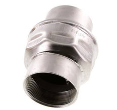 G2 1/2'' Stainless Steel 316 Check Valve FEP 0.03-16bar (0.44-232psi)