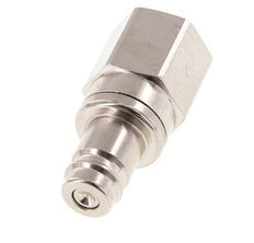Nickel-plated Brass DN 10 Air Coupling Plug G 1/2 inch Female Double Shut-Off