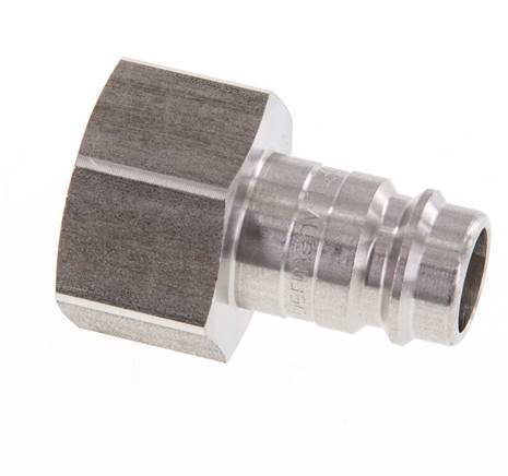 Stainless steel DN 10 Air Coupling Plug G 1/2 inch Female
