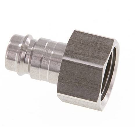 Stainless steel DN 10 Air Coupling Plug G 1/2 inch Female